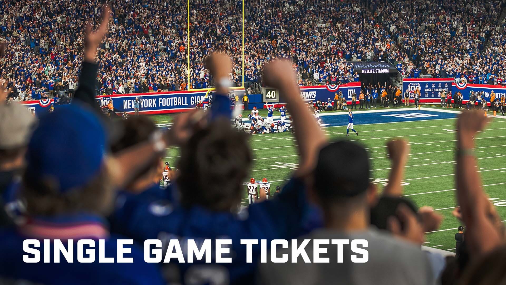 Link to Single Game Tickets