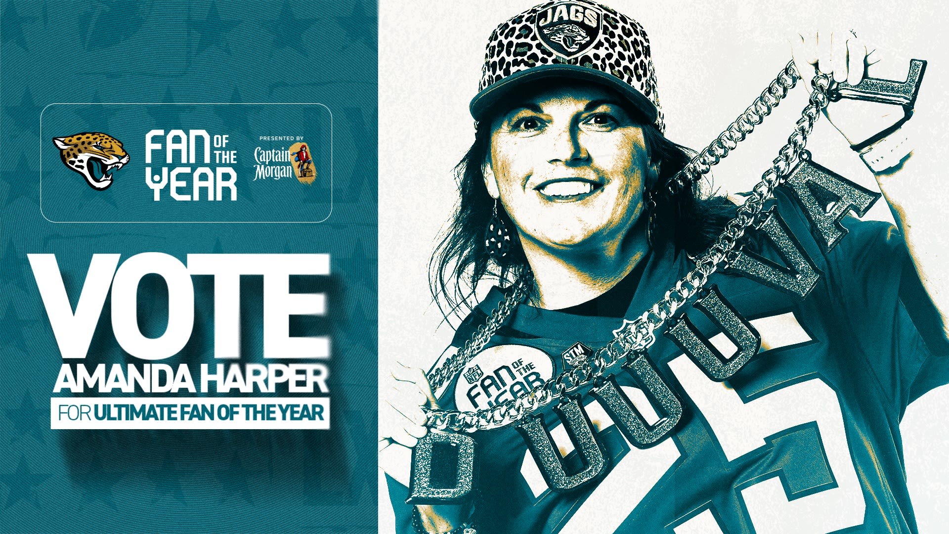 Vote Jaguars fan Amanda for Ultimate Fan of the Year