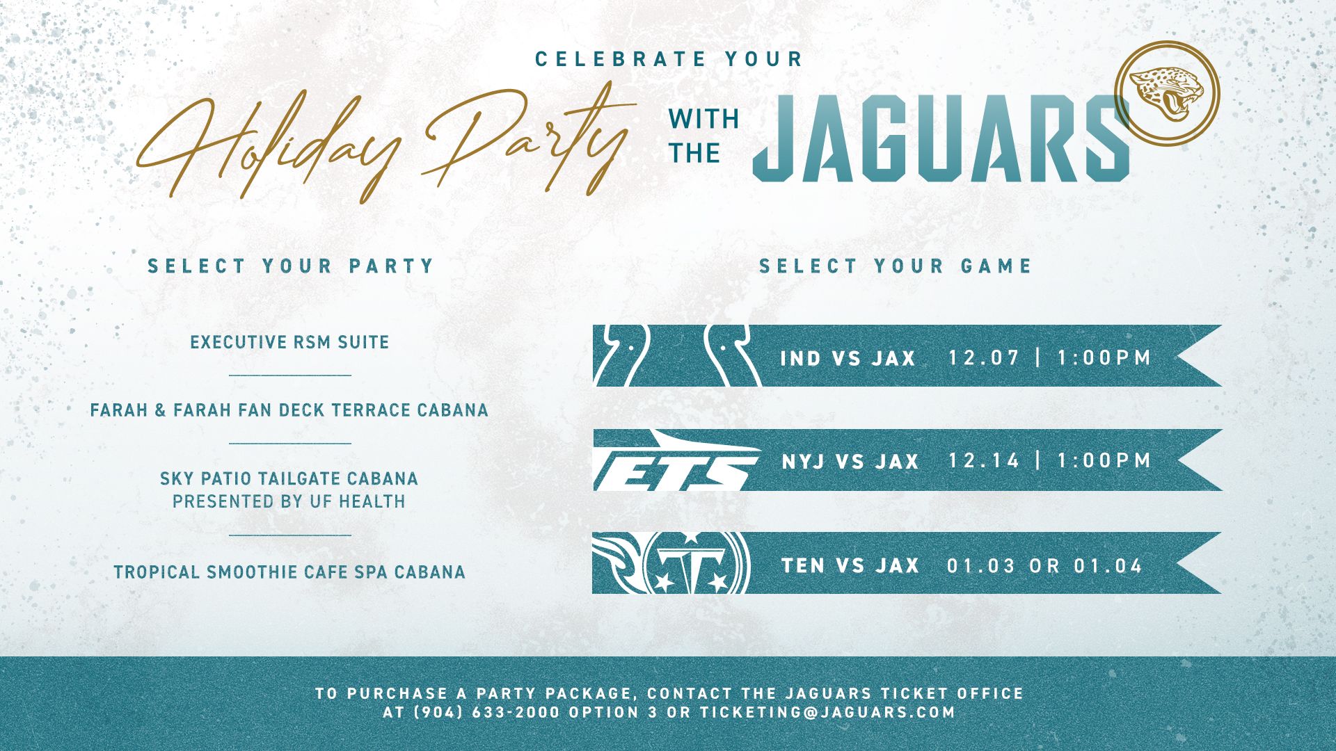 Plan a Holiday Party ❄️