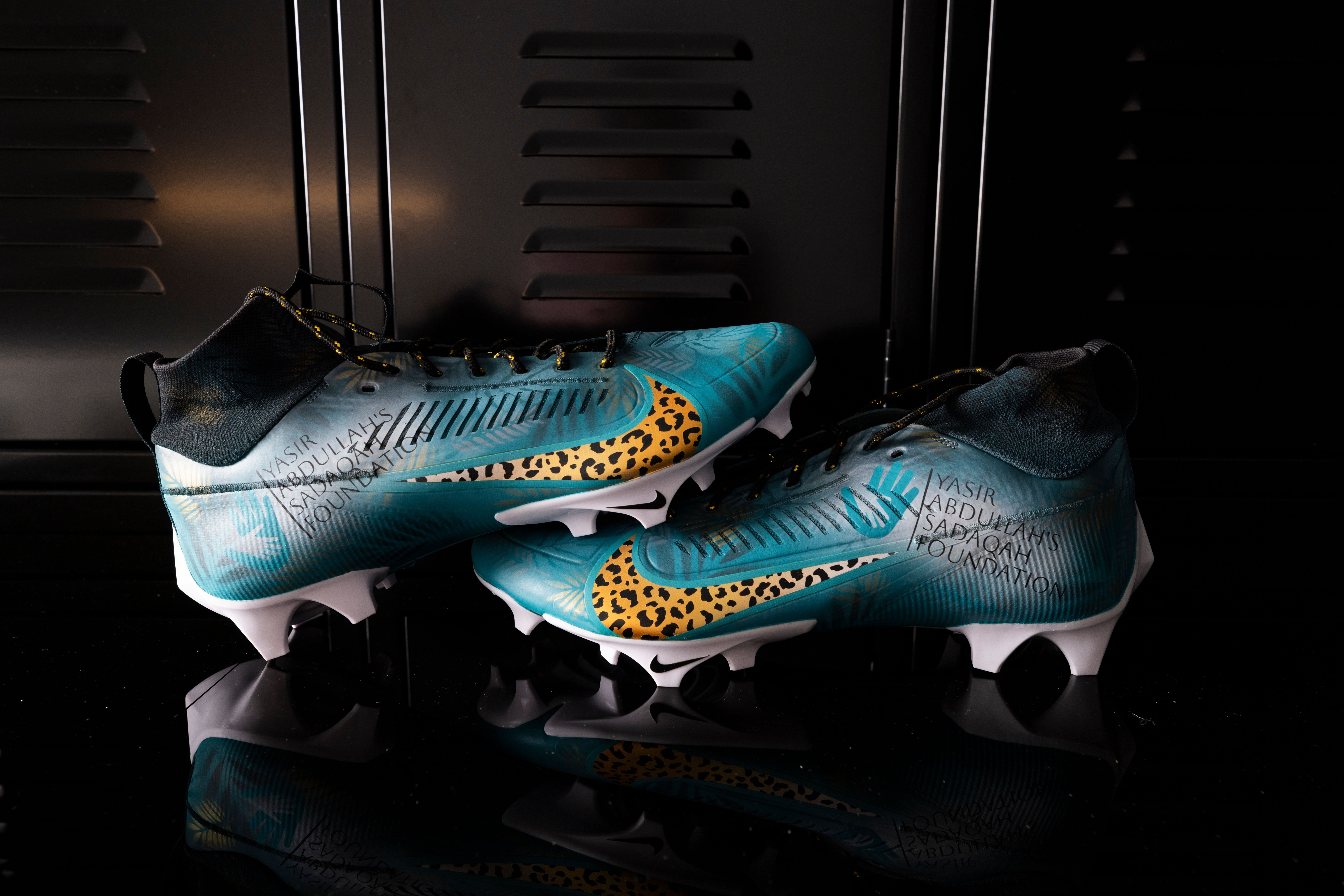 Jaguar football cleats clearance