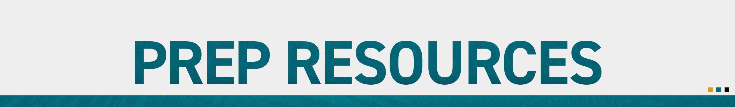 PREP RESOURCES TITLE