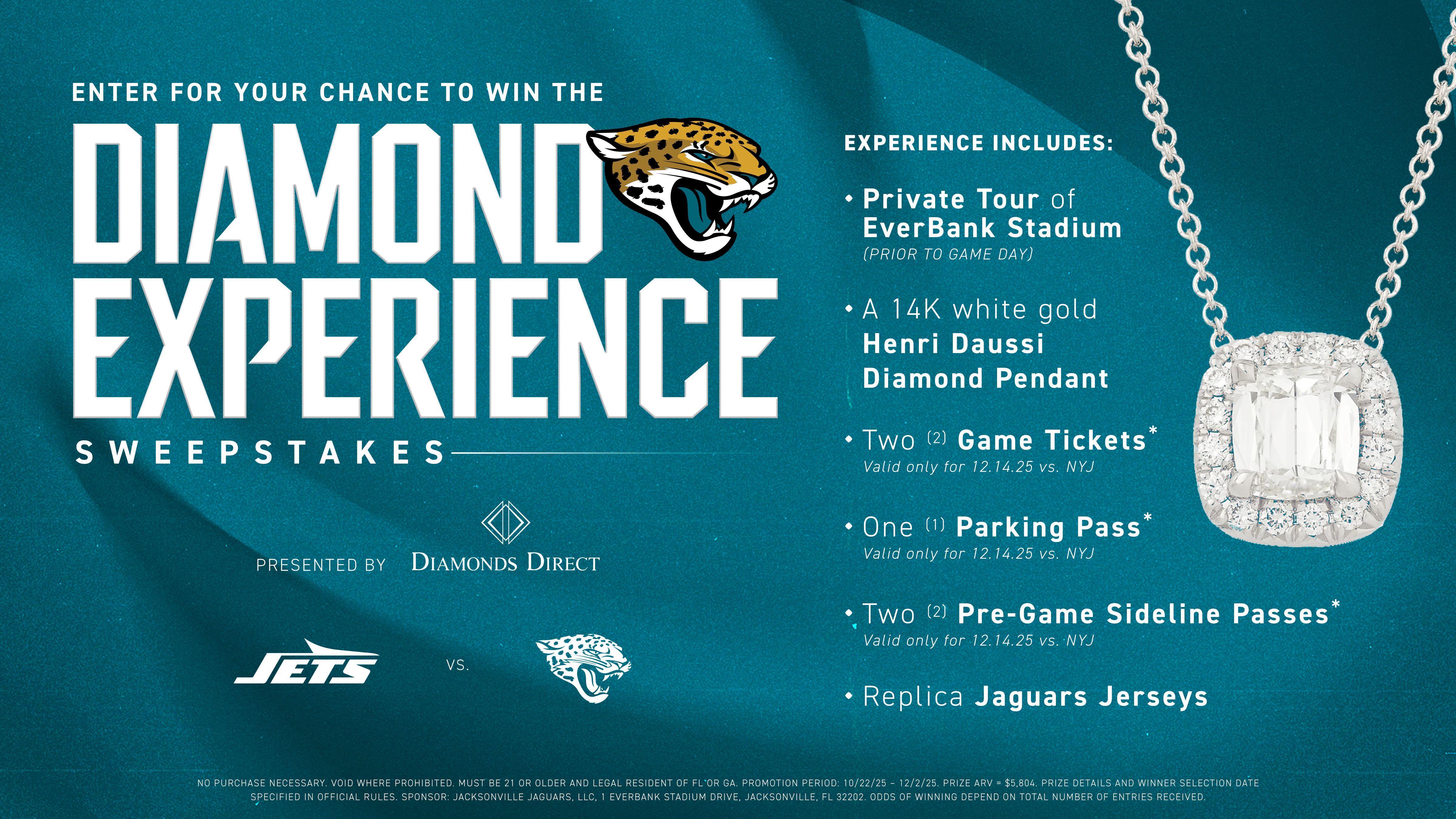 Diamond Experience Sweepstakes