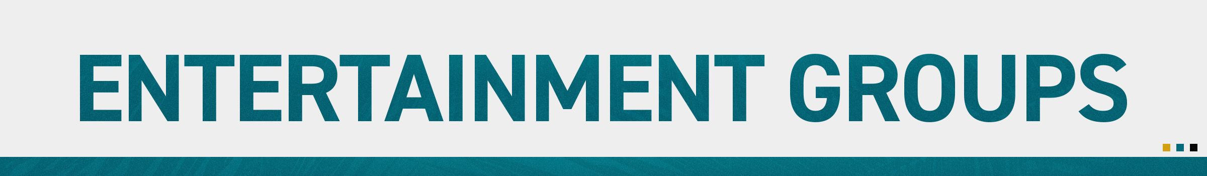 ENTERTAINMENT GROUPS - FEZ