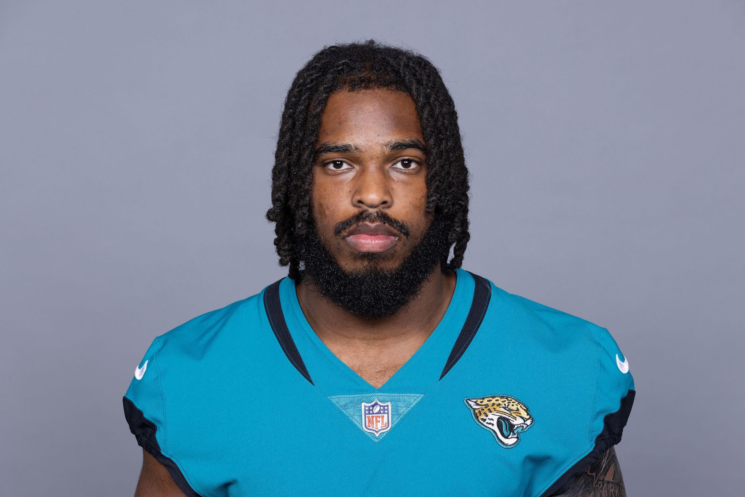 Jacksonville Jaguars official 2026 image of running back Bhayshul Tuten