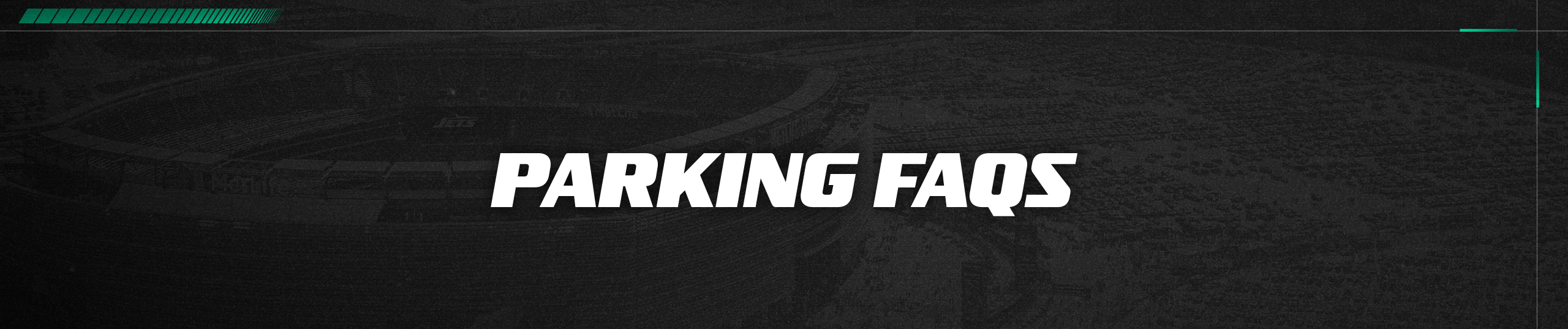 Parking FAQs