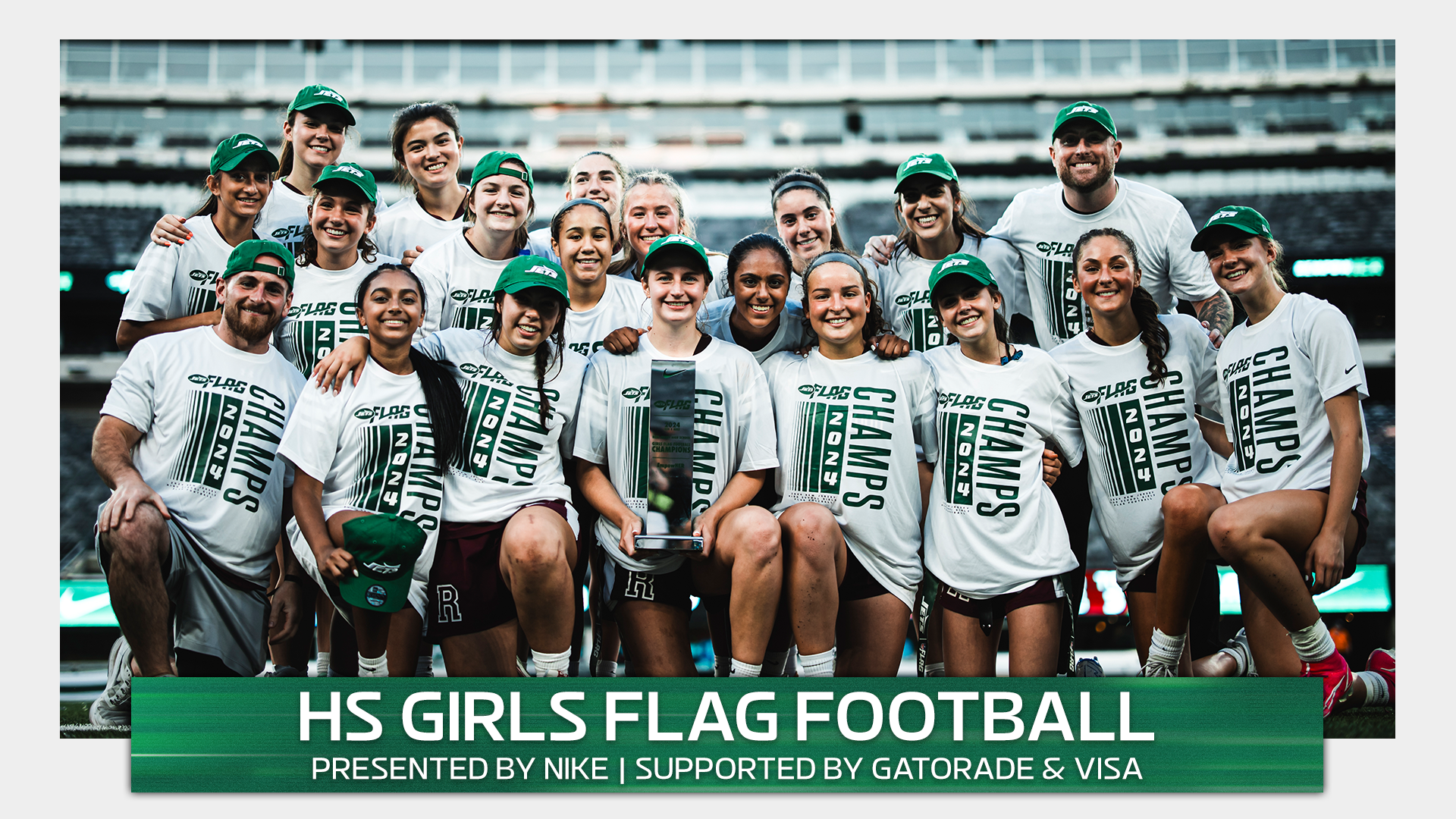 HS Girls Flag Football Photo Frame