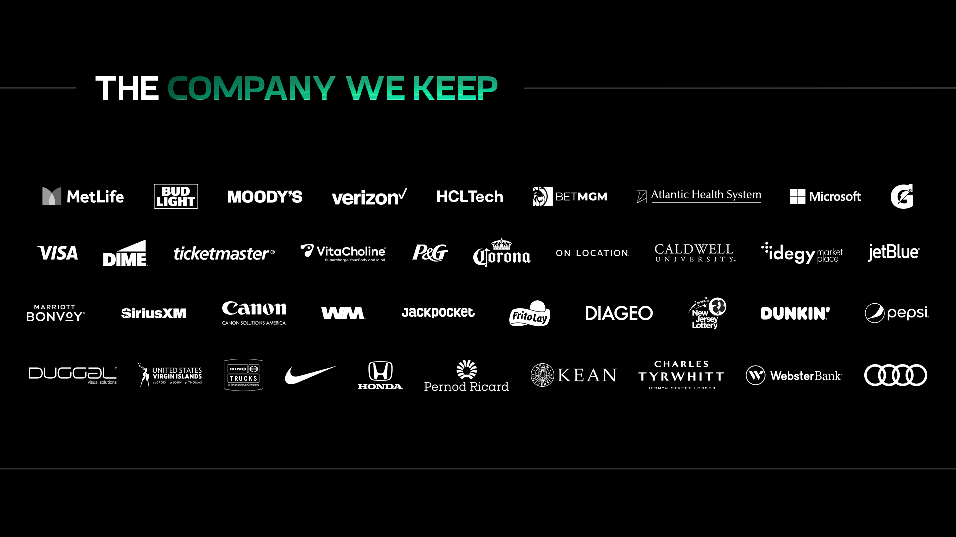 1JD Entertainment The Company We Keep