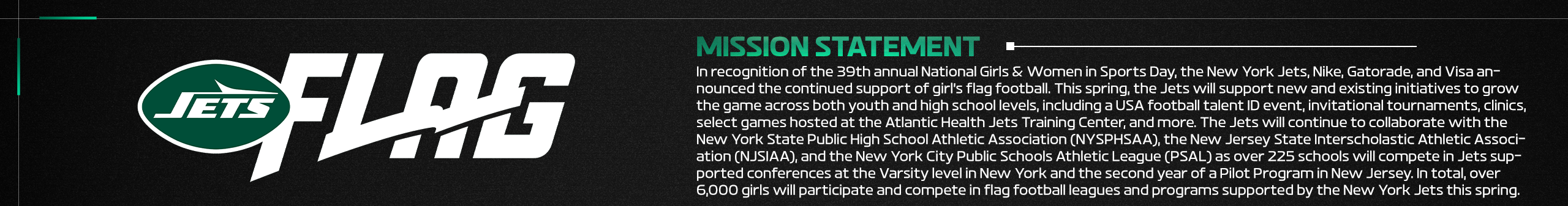 Girls Flag Football Header