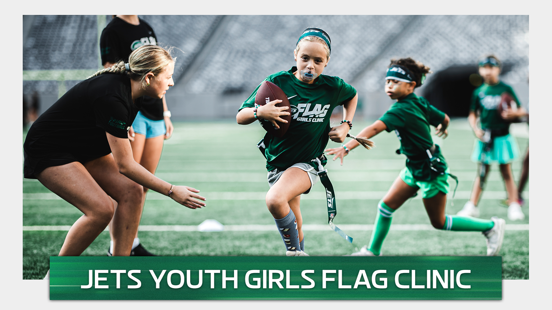 2024 Jets Youth Girls Flag Clinic 3