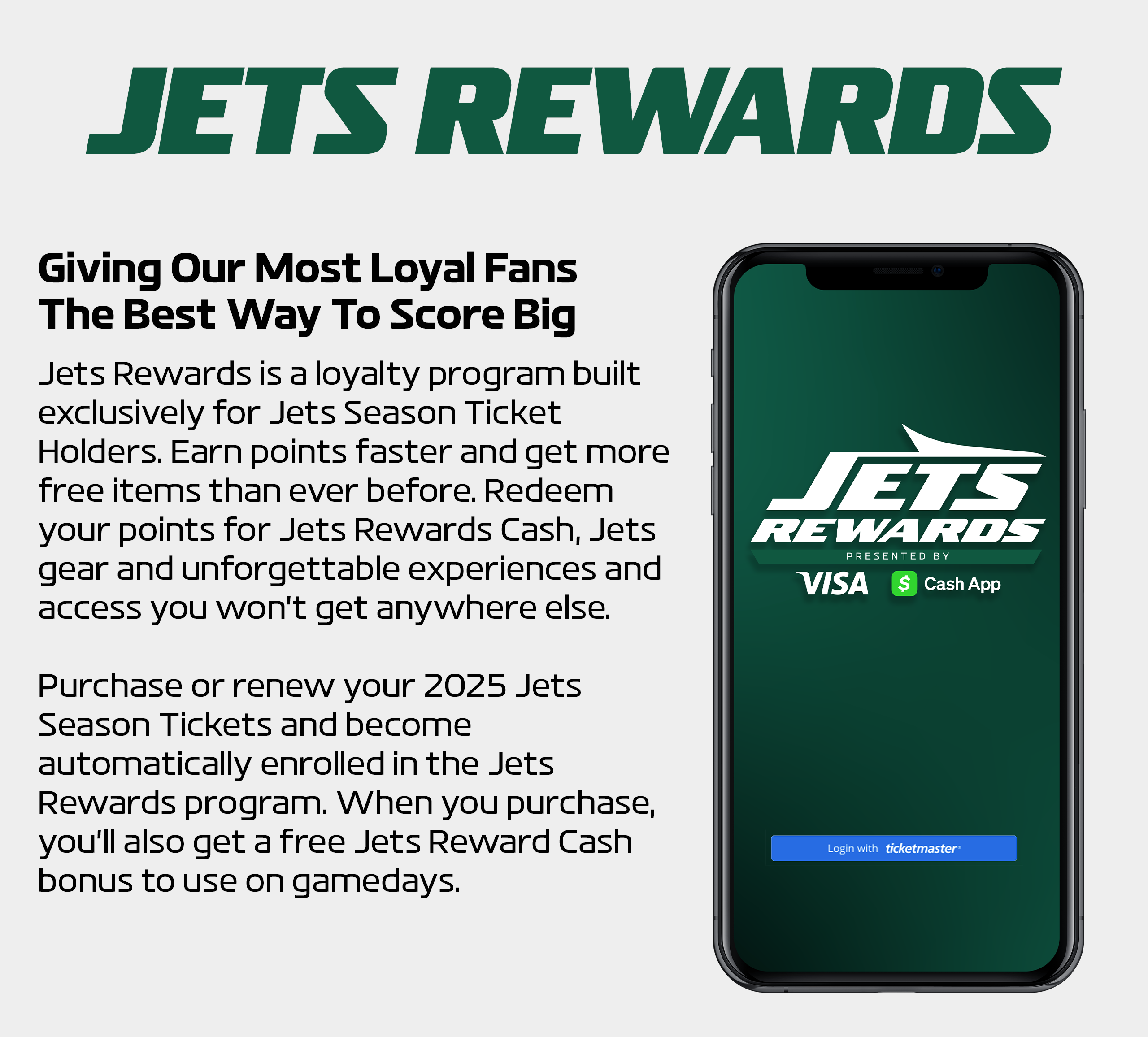 New York Jets | Jets Rewards