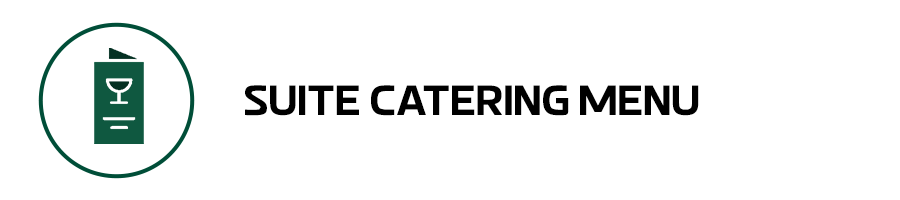 Concerts - suite catering menu
