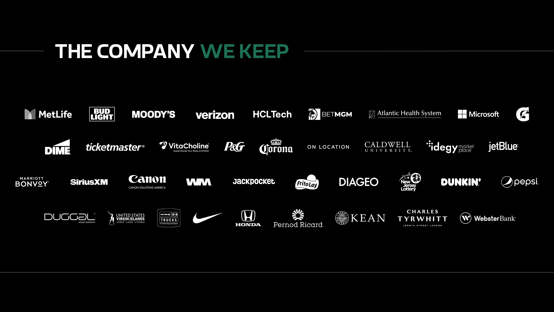 company we keep