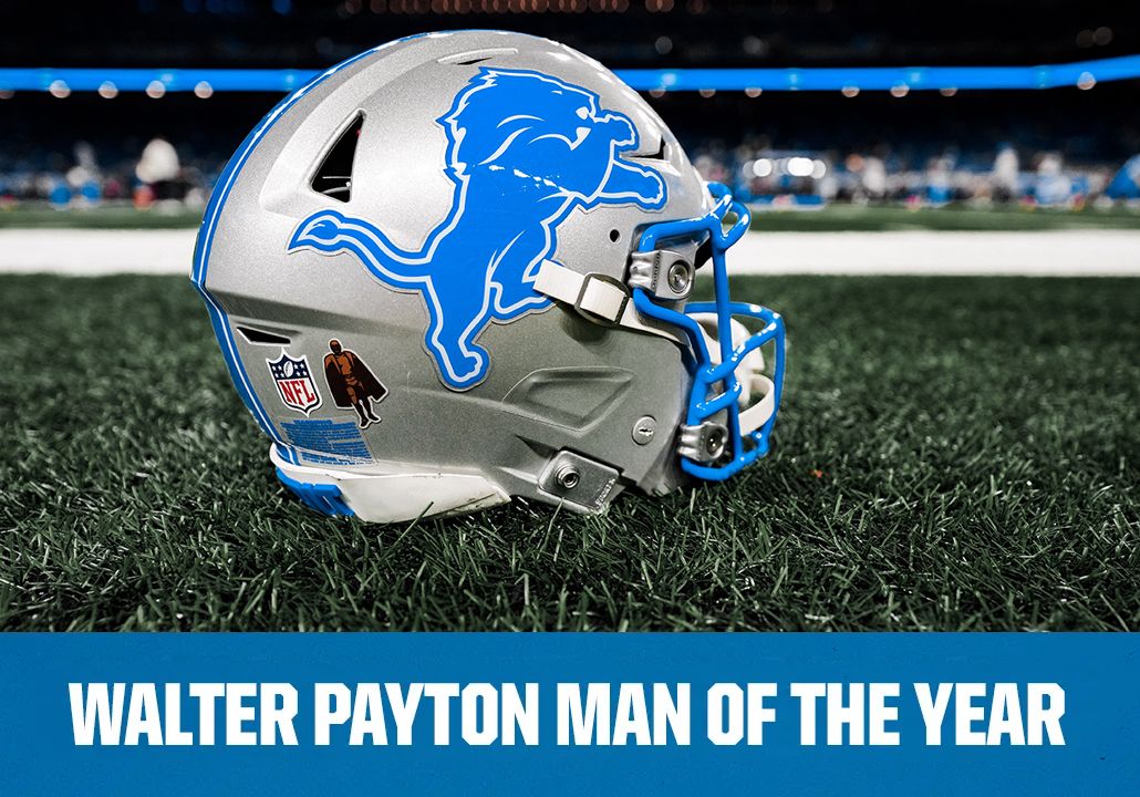 Click here to learn more about the Walter Payton Man of the Year