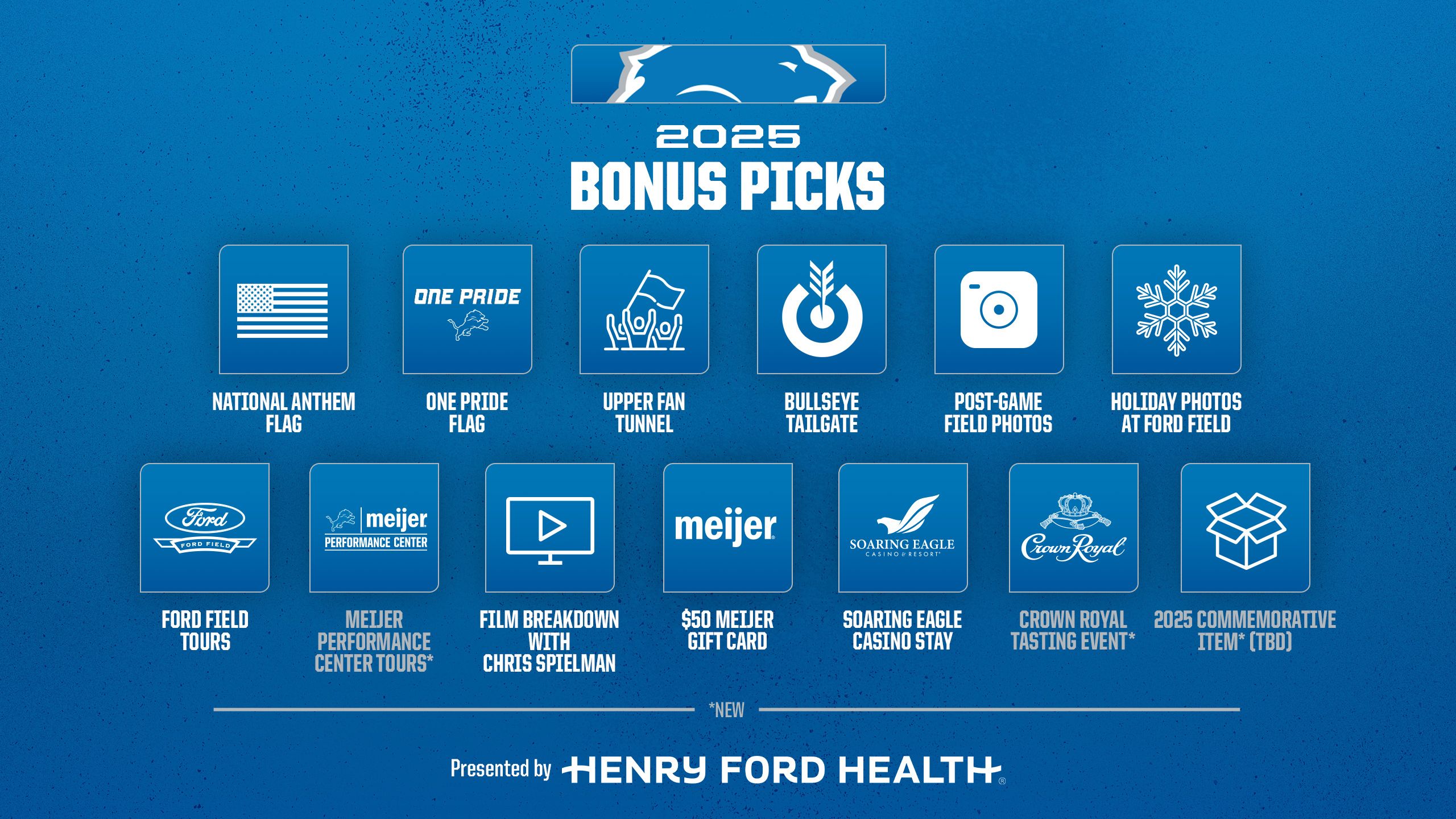 Lions Loyal Member Bonus Picks