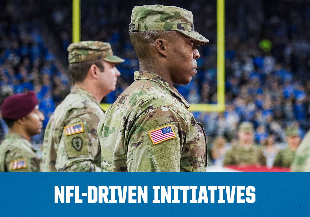 Click here to learn more about NFL Driven Initiatives
