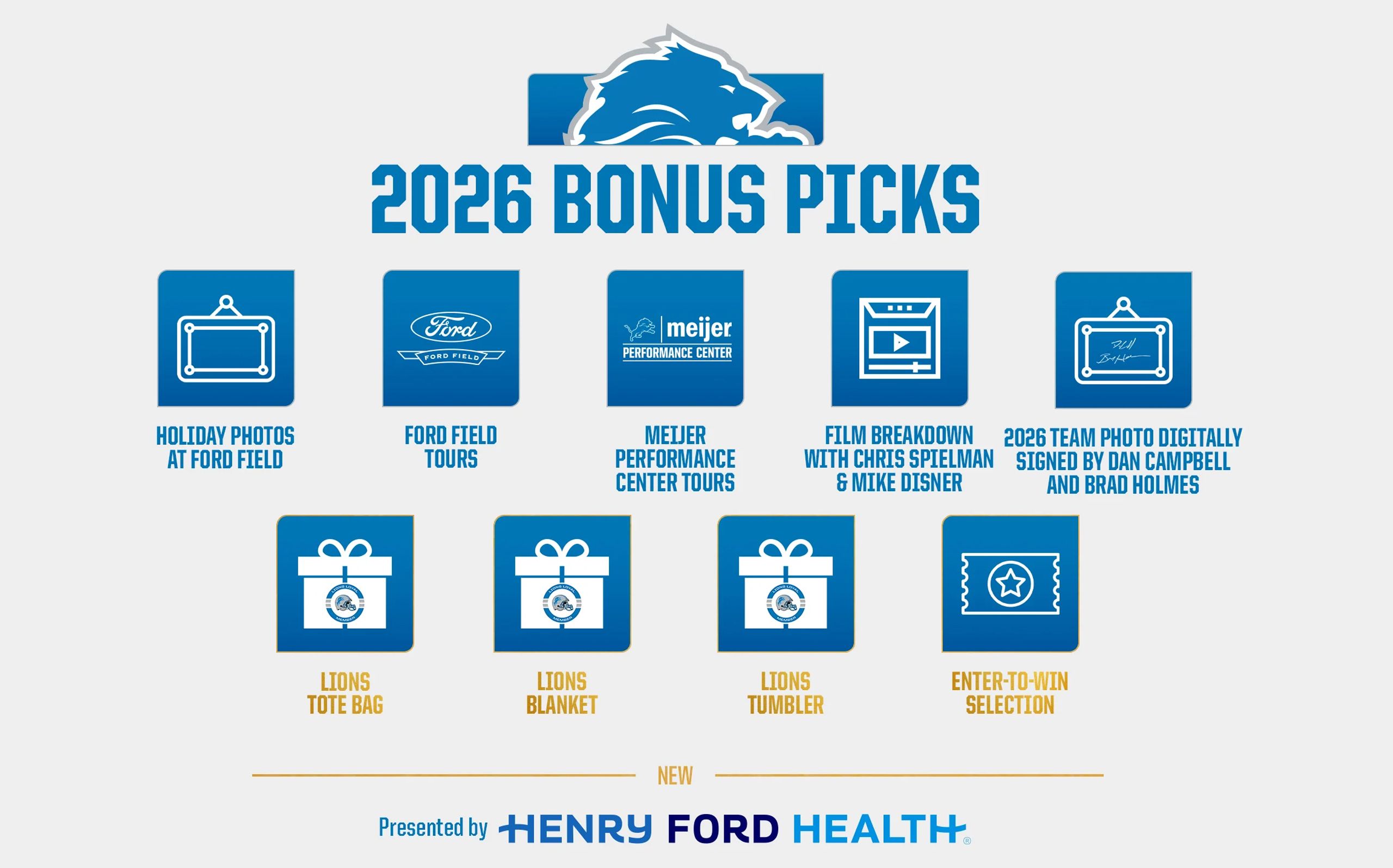 Lions Loyal Member Bonus Picks