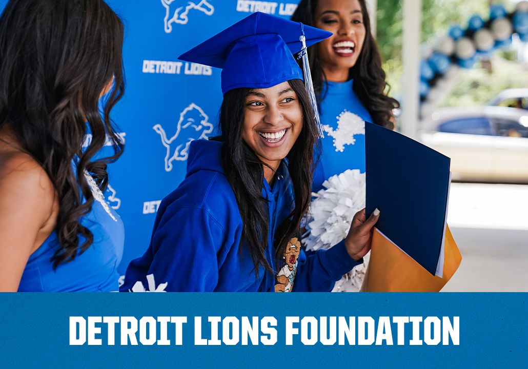 Click here to learn more about the Detroit Lions Foundation