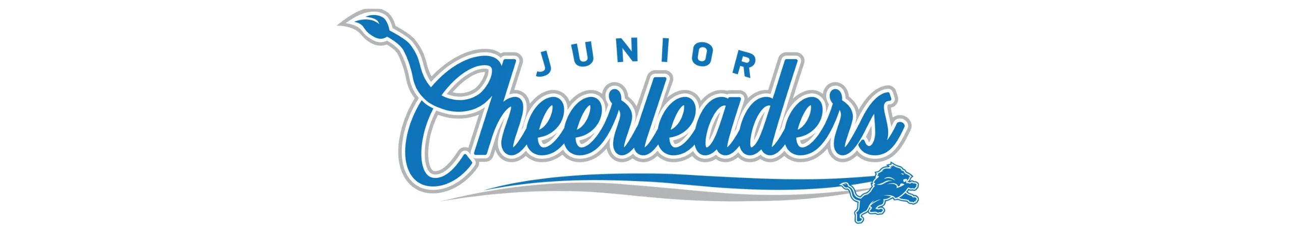 Detroit Lions Junior Cheerleaders Program Header