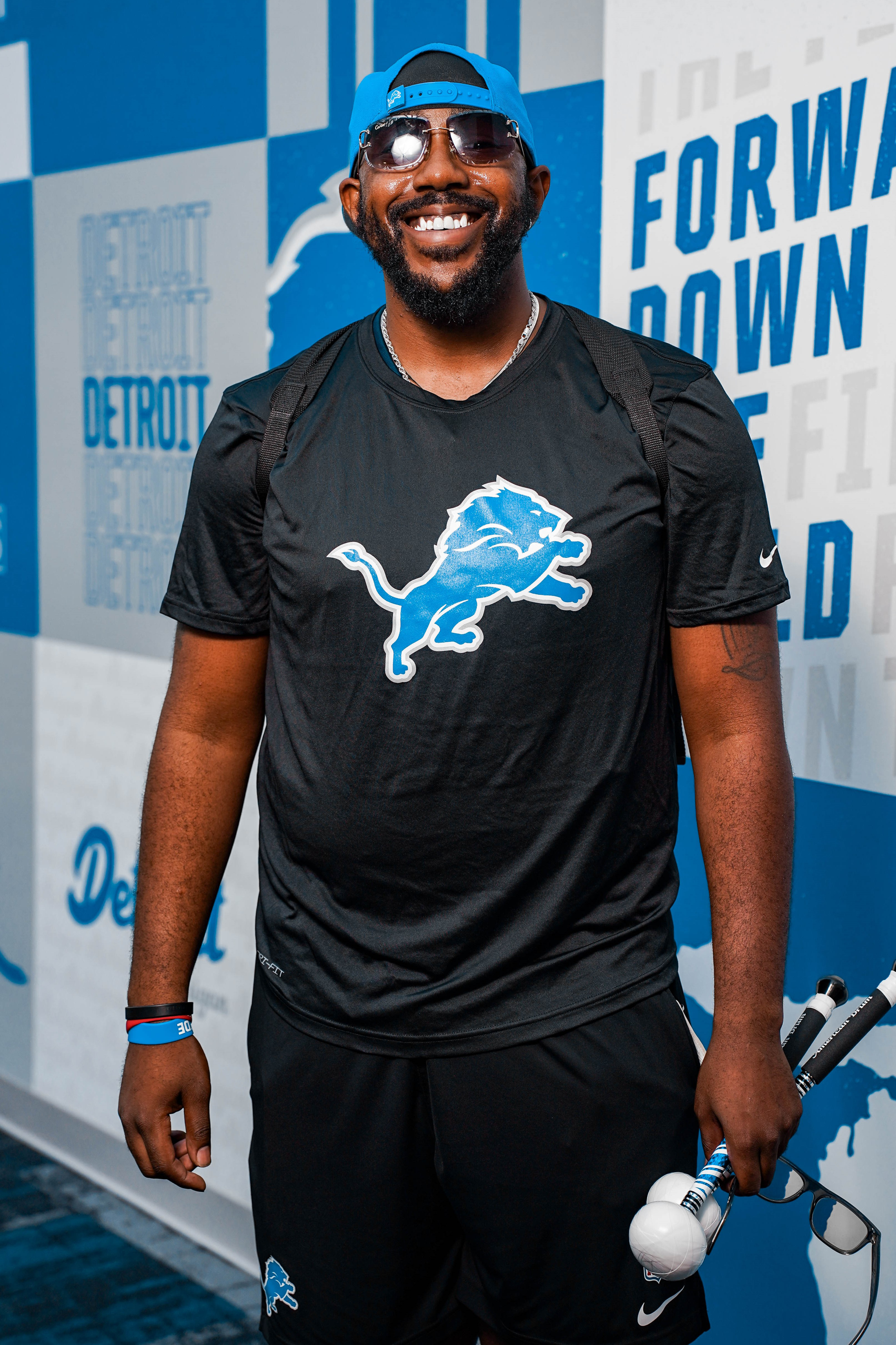 Headshot of Detroit Lions Drumline Maurice W.