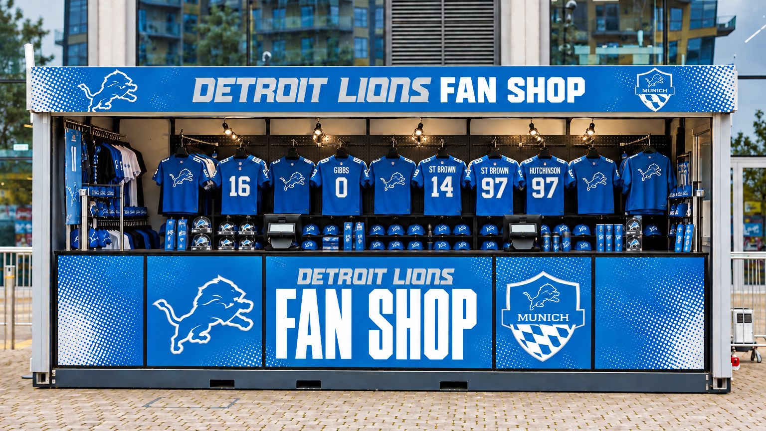 DETROIT LIONS MERCHANDISE SHOP