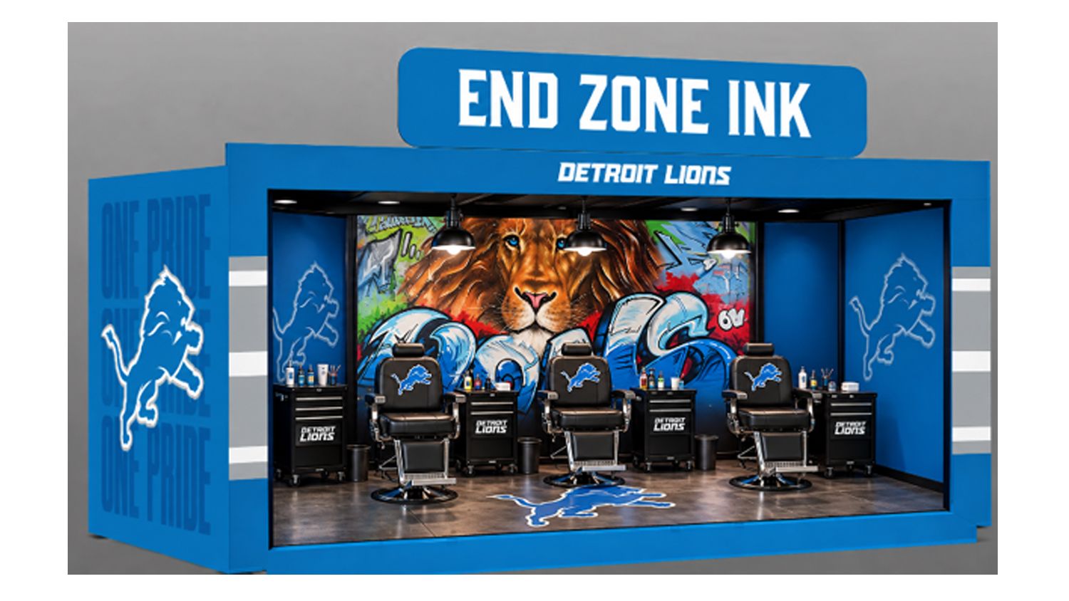 ENDZONE INK FACE PAINTING