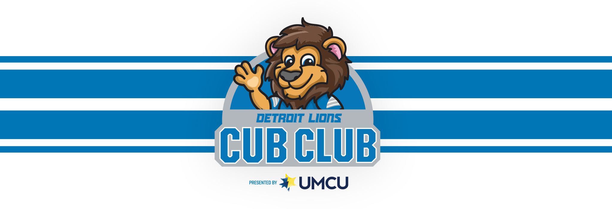 Detroit Lions Cub Club Header