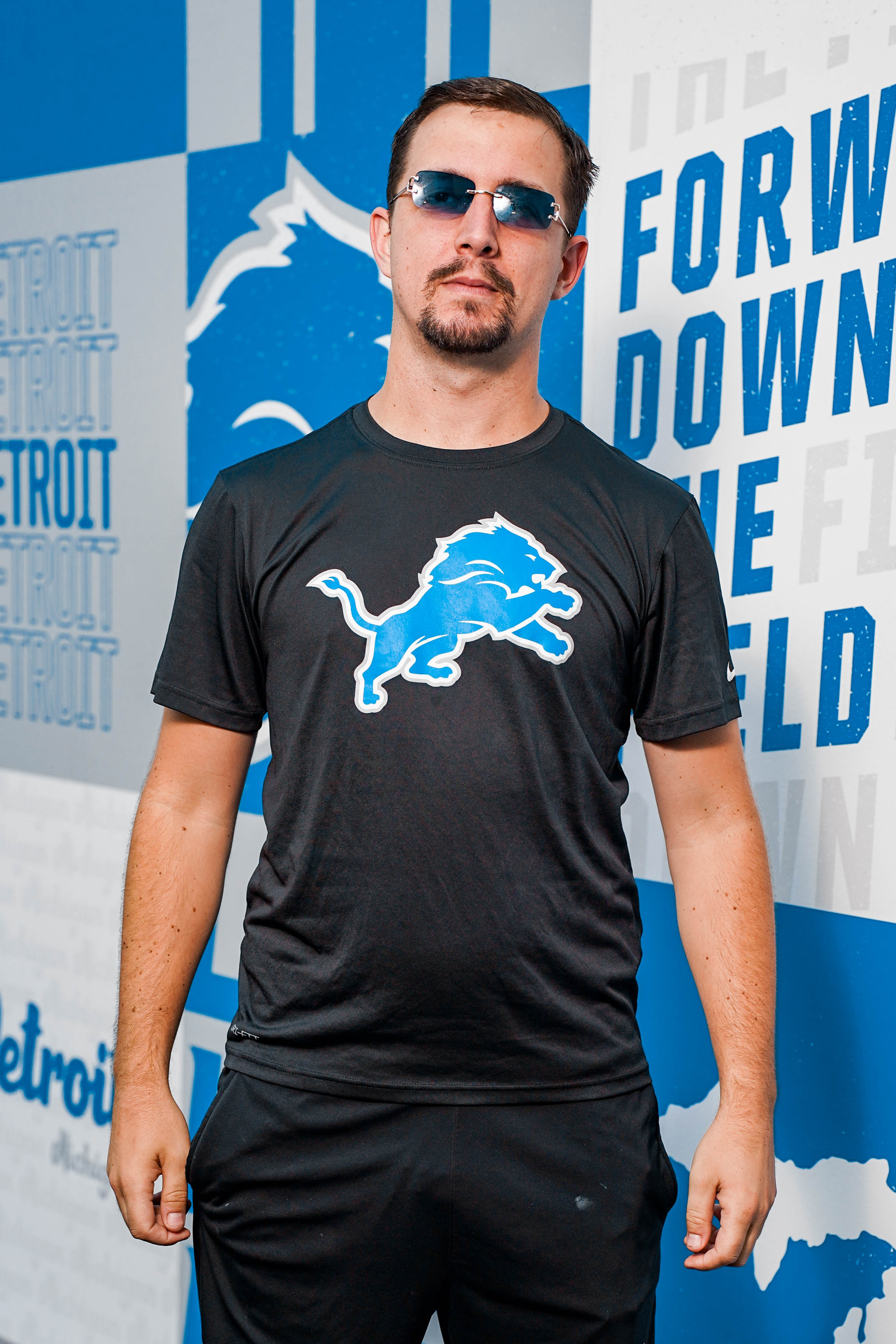 Headshot of Detroit Lions Drumline Zach D.
