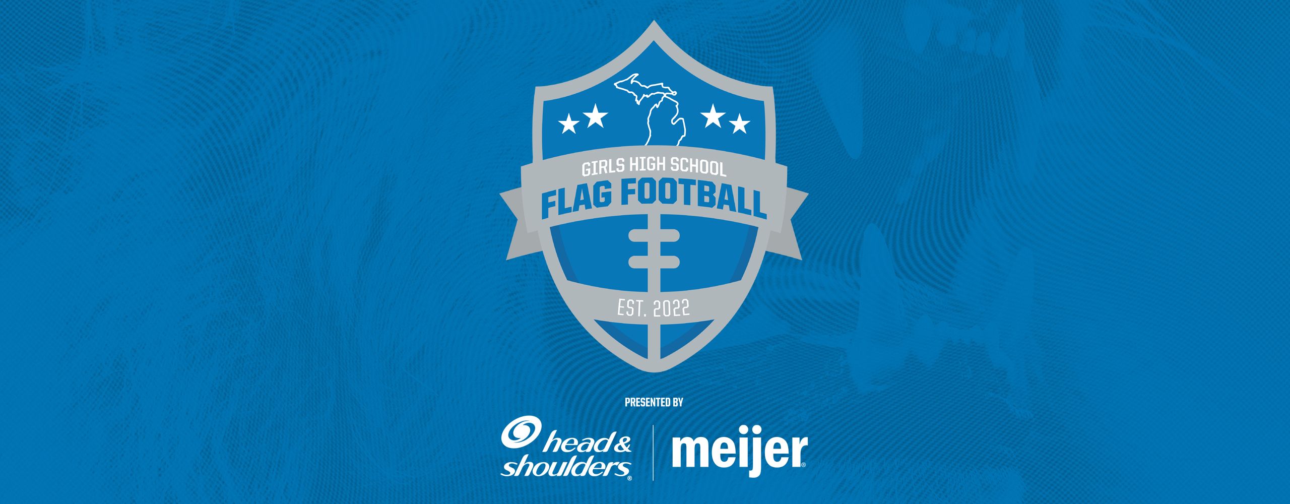 2025 Michigan Girls High School Flag Football League Header