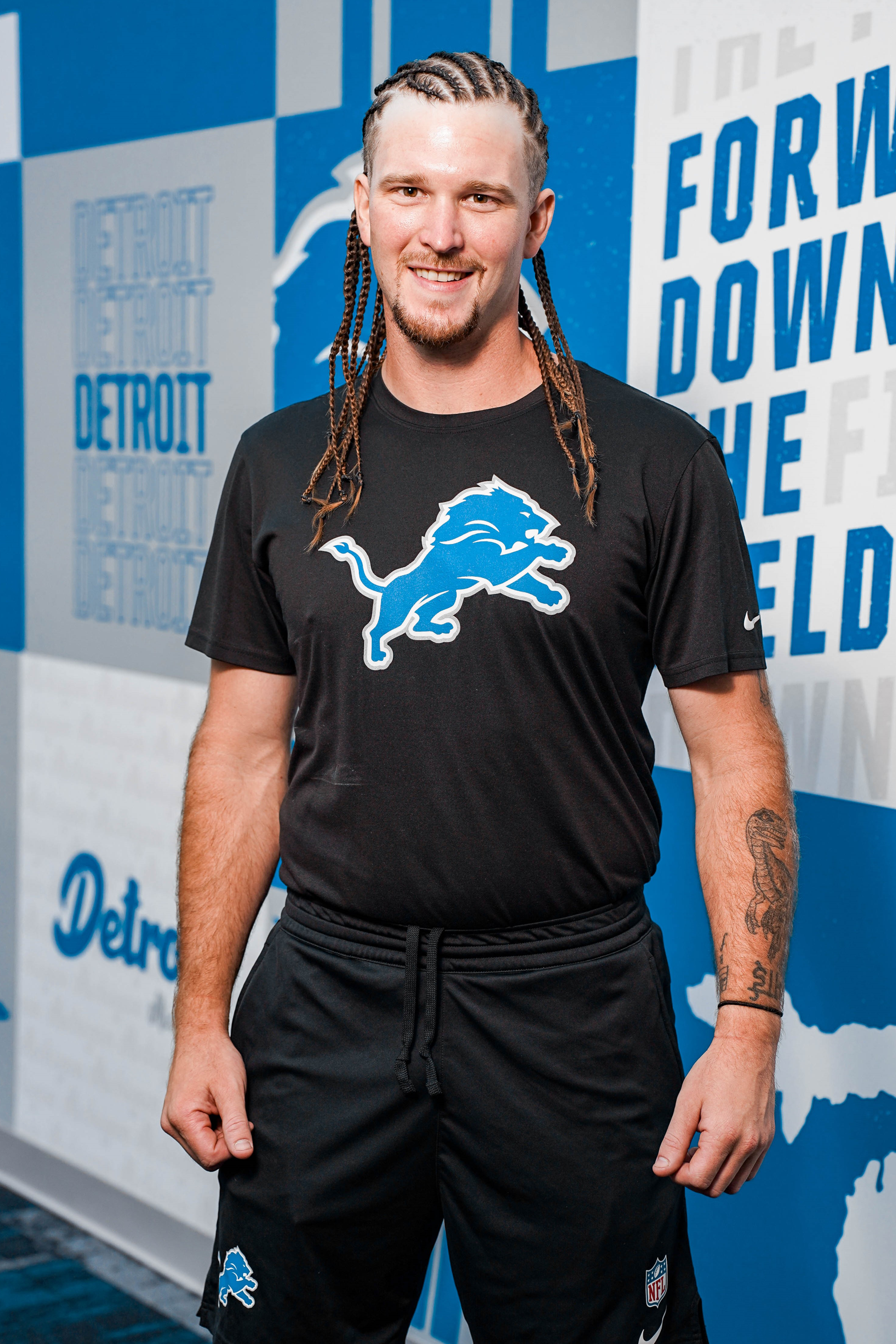 Headshot of Detroit Lions Drumline Matt Q.