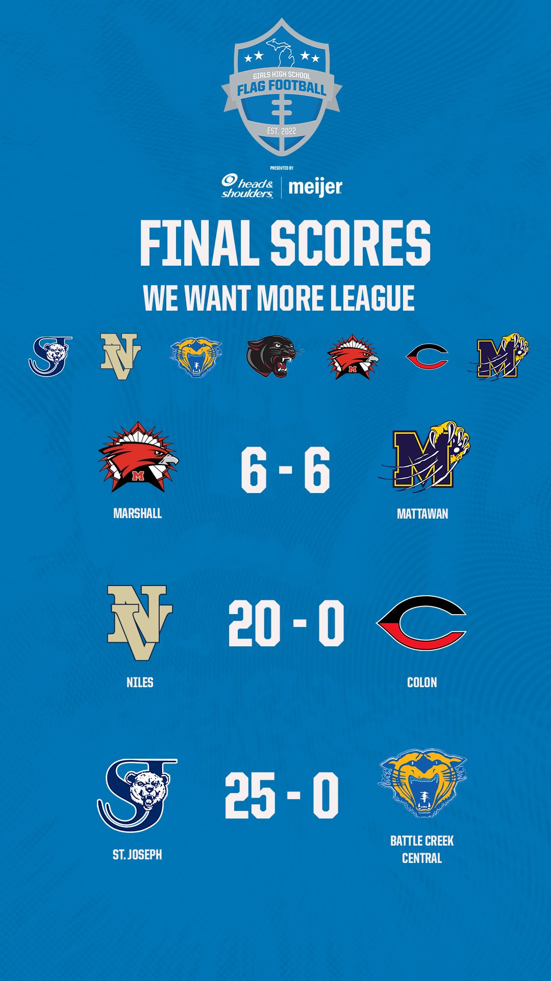 we want more 
