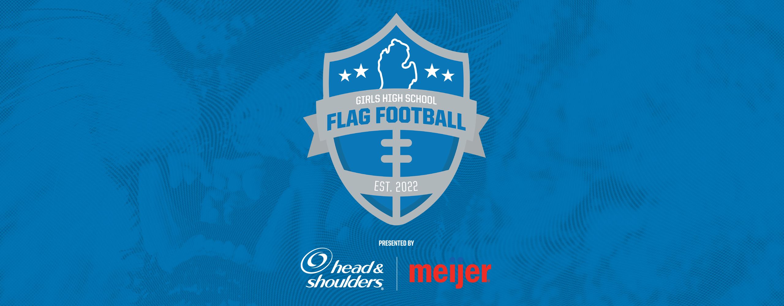 2025 Michigan Girls High School Flag Football League Header