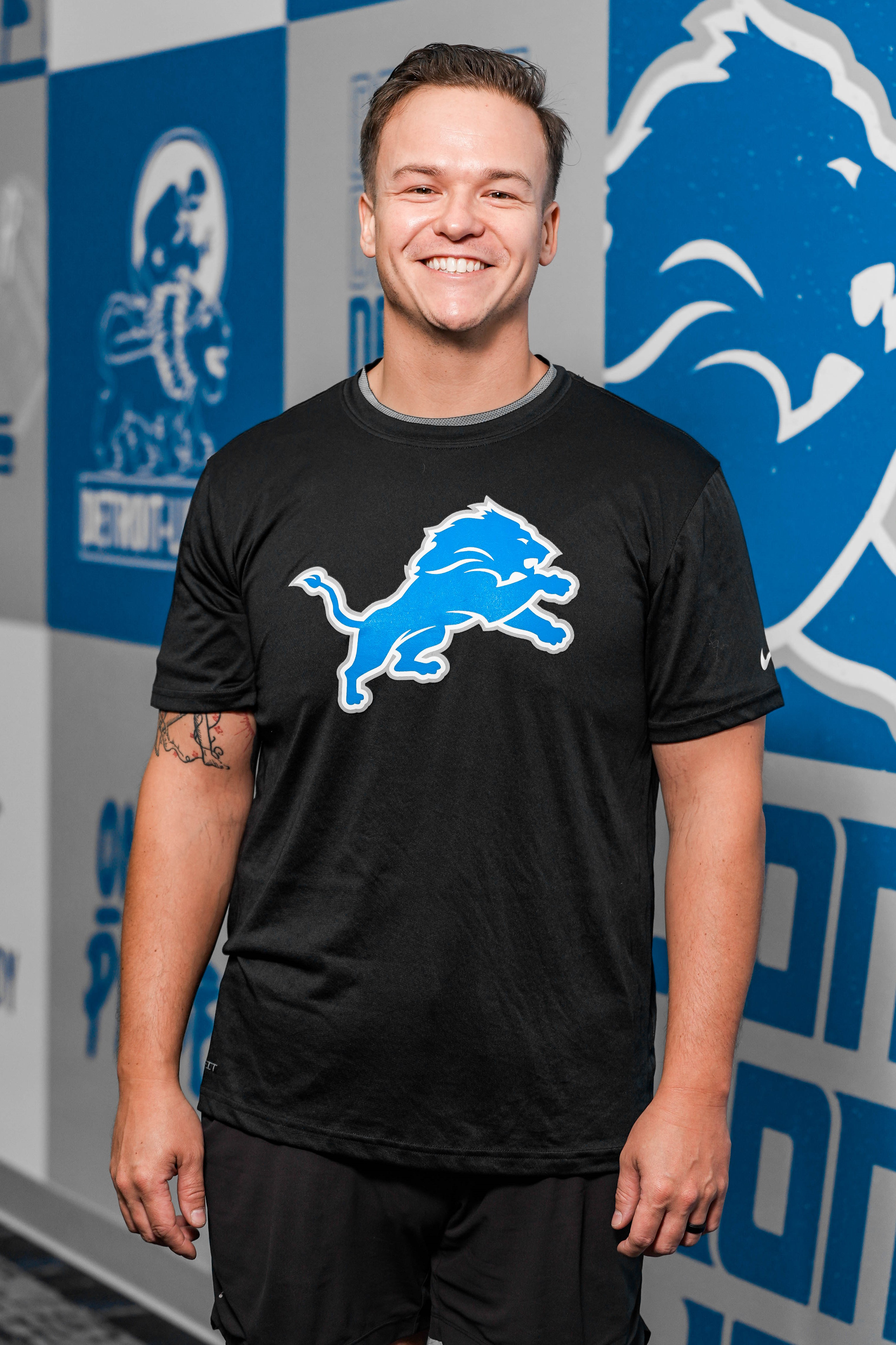 Headshot of Detroit Lions Drumline Nick D.
