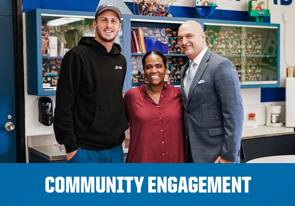 Click here to learn more about the Lions Community Engagement