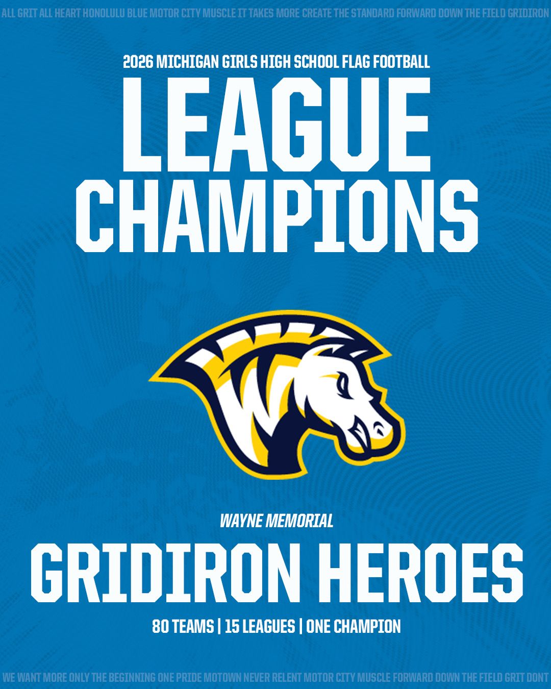GRIDIRON HEROS - League Champion