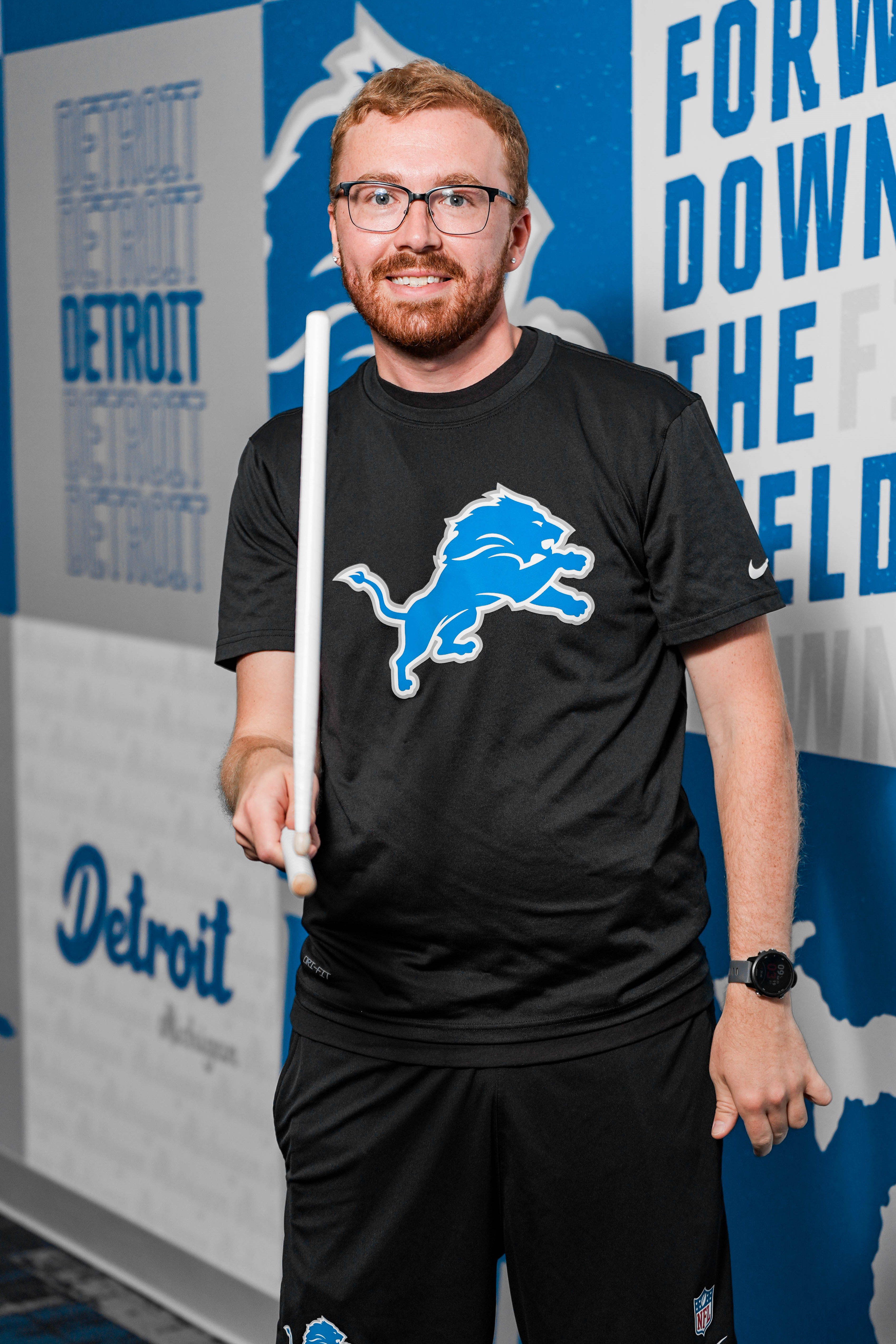 Headshot of Detroit Lions Drumline Mackenzie F.