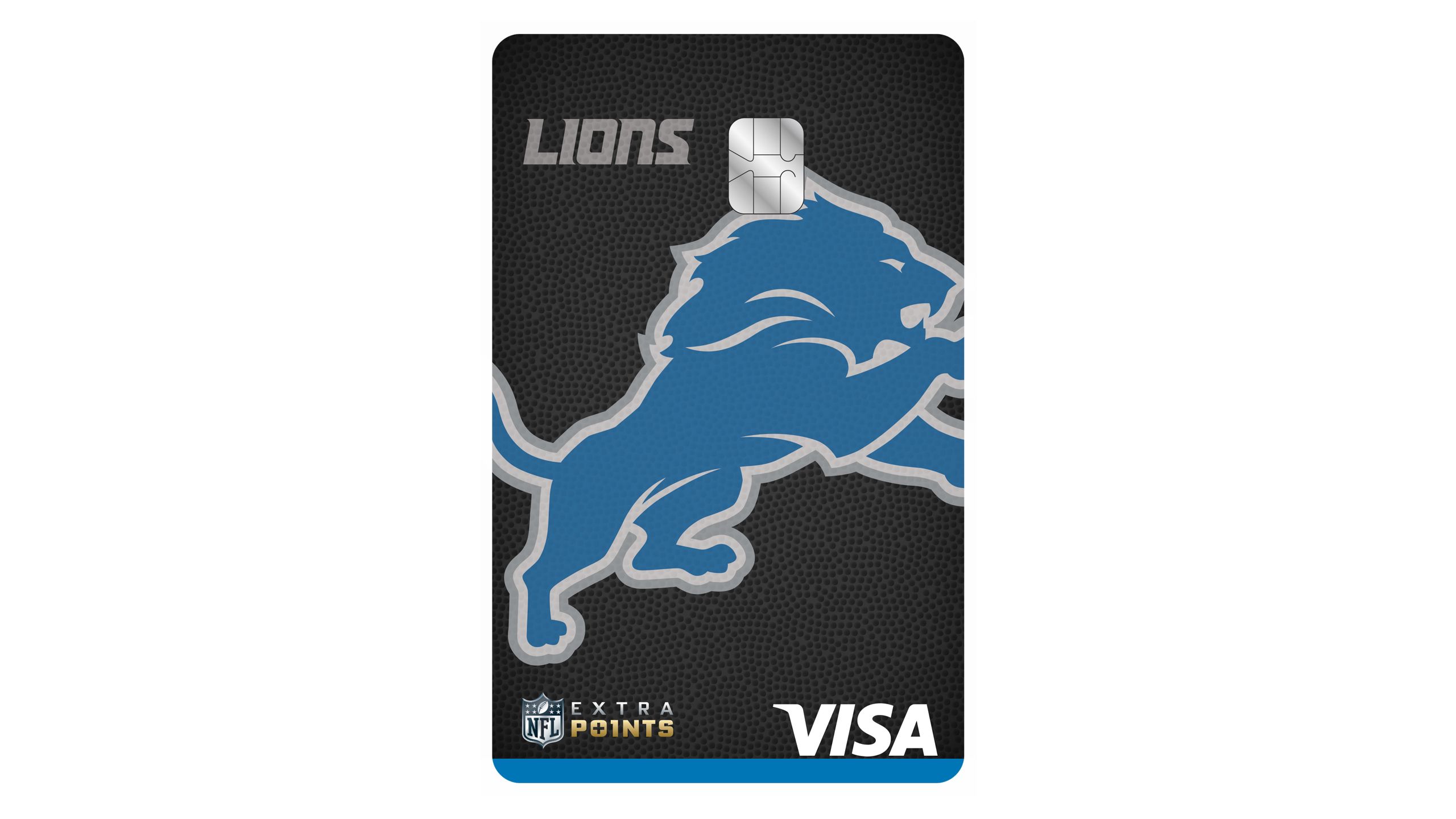 Detroit Lions Extra Points Visa Credit Card