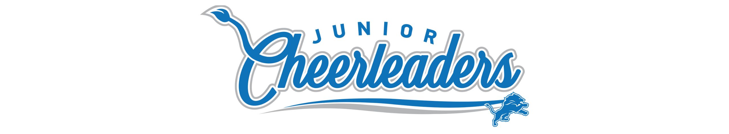 Detroit Lions Junior Cheerleaders Program Header