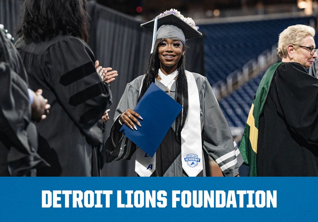 Click here to learn more about the Detroit Lions Foundation