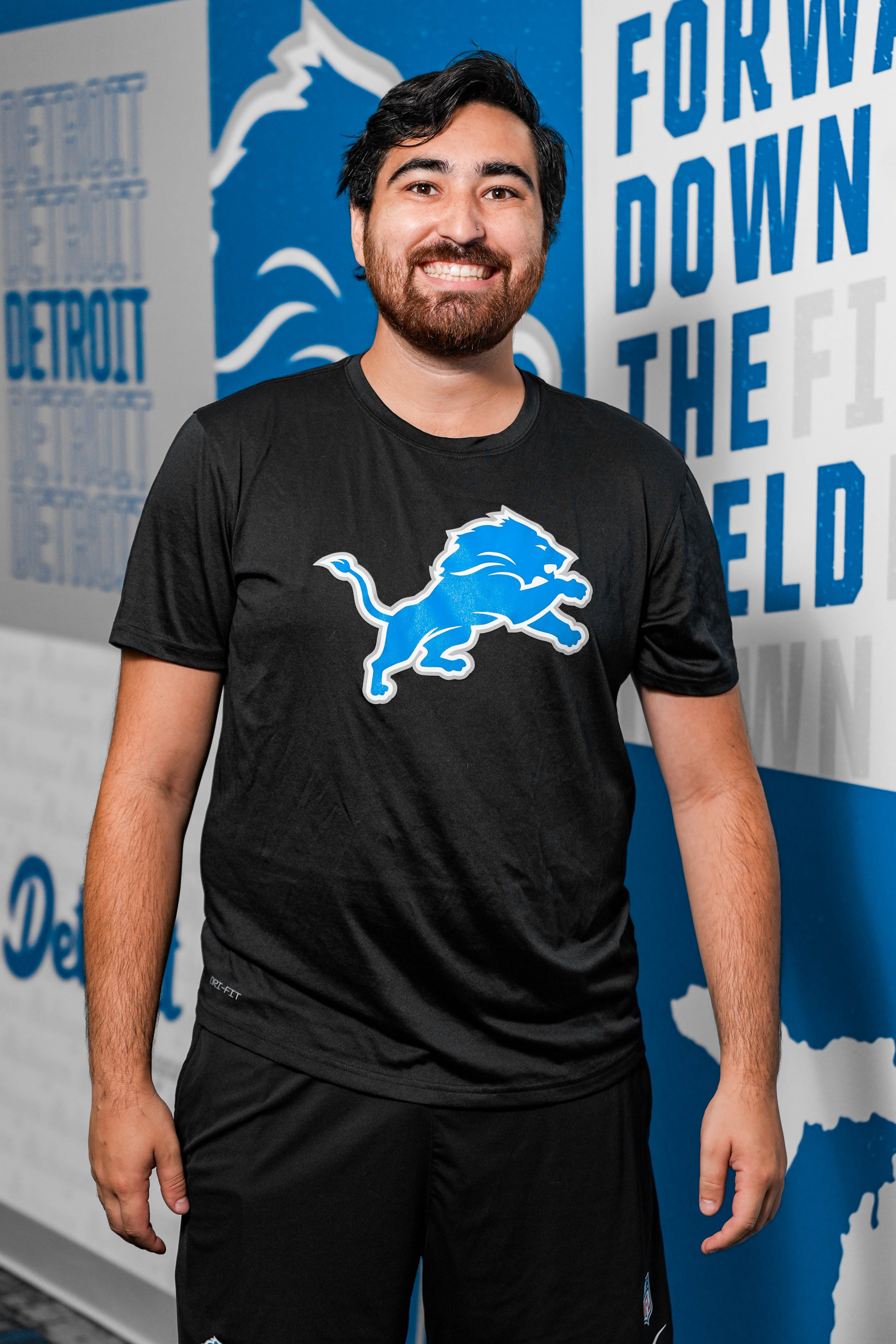 Headshot of Detroit Lions Drumline Alex H.