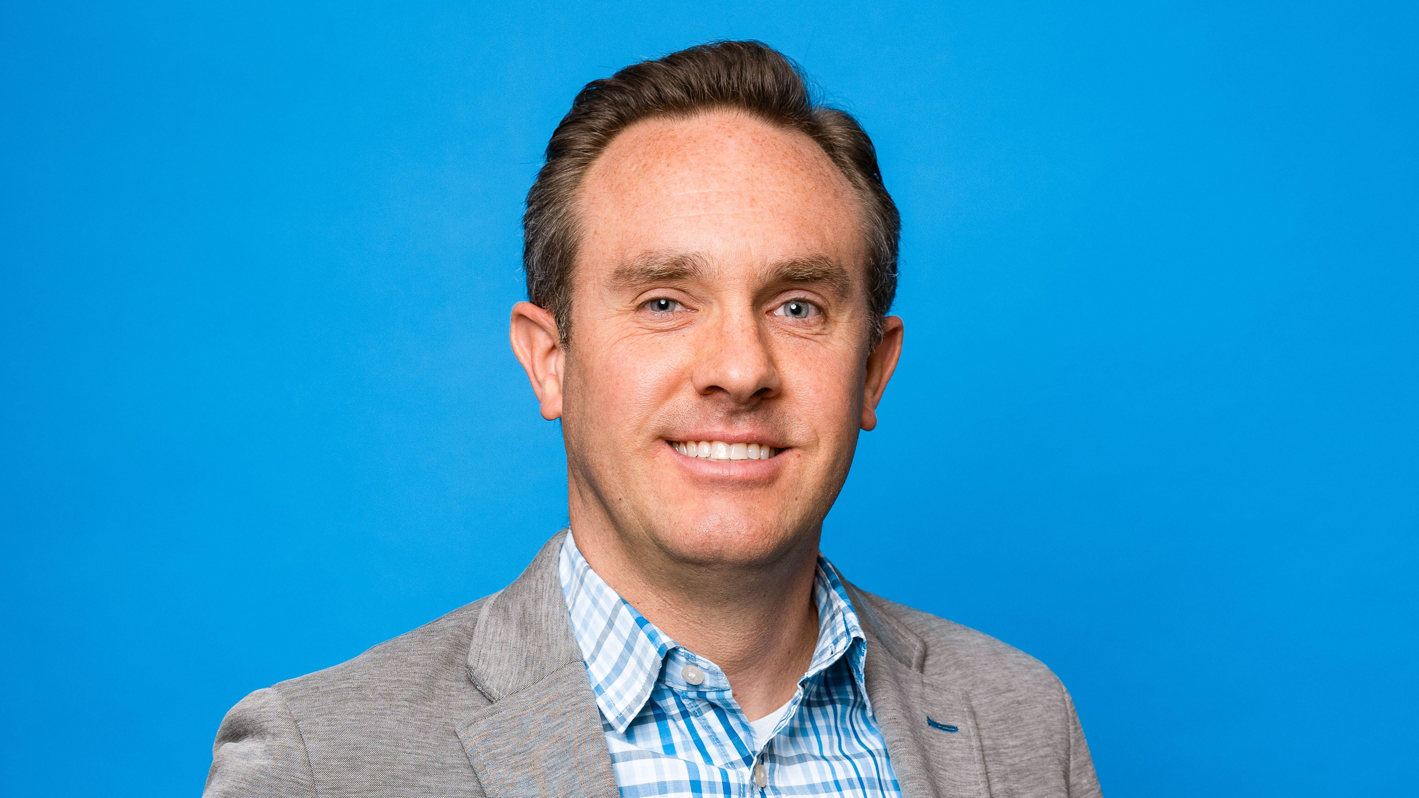 Detroit Lions Senior Director of Partnership Marketing & Solutions Chris Zamzow at Ford Field on July 23, 2025 in Detroit. (Josh Mandujano/Detroit Lions)
