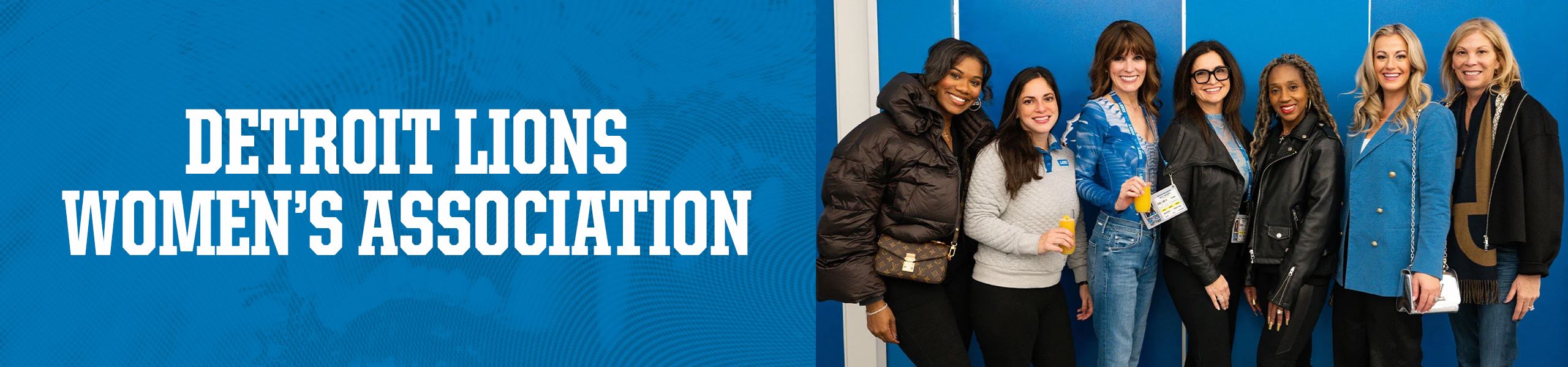Detroit Lions Women's Association Header