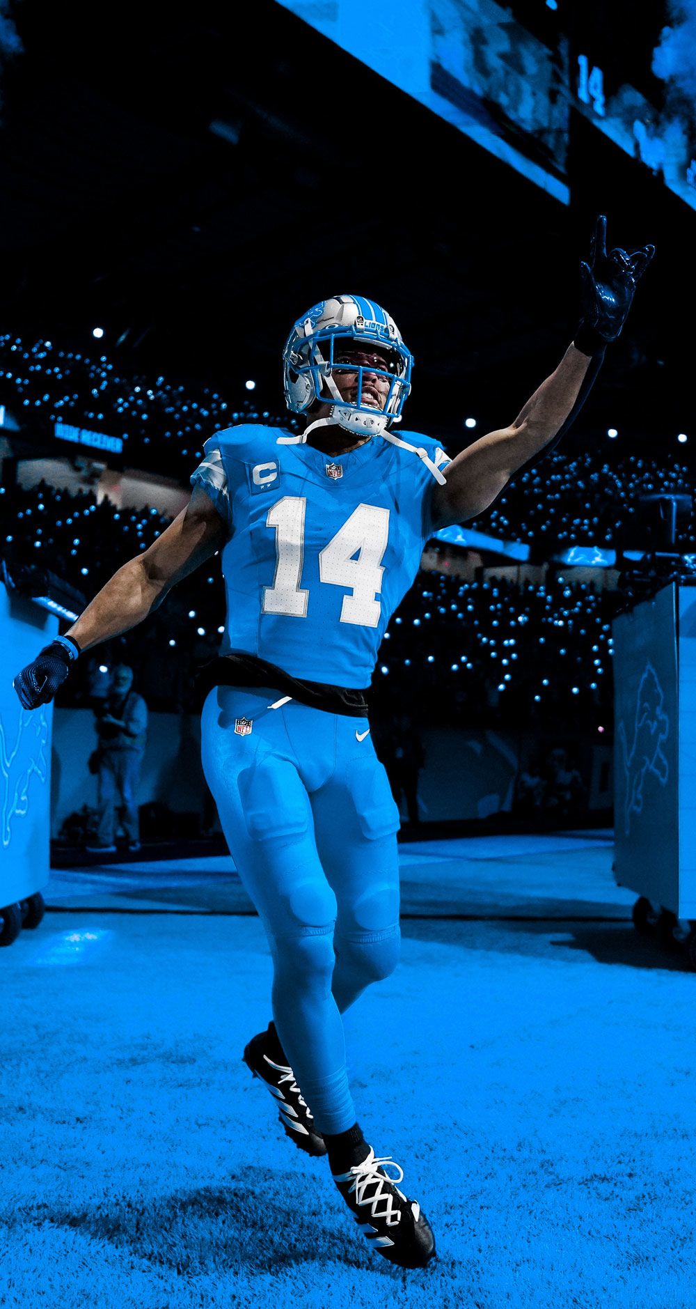 Photo of Lions wide receiver Amon-Ra St. Brown