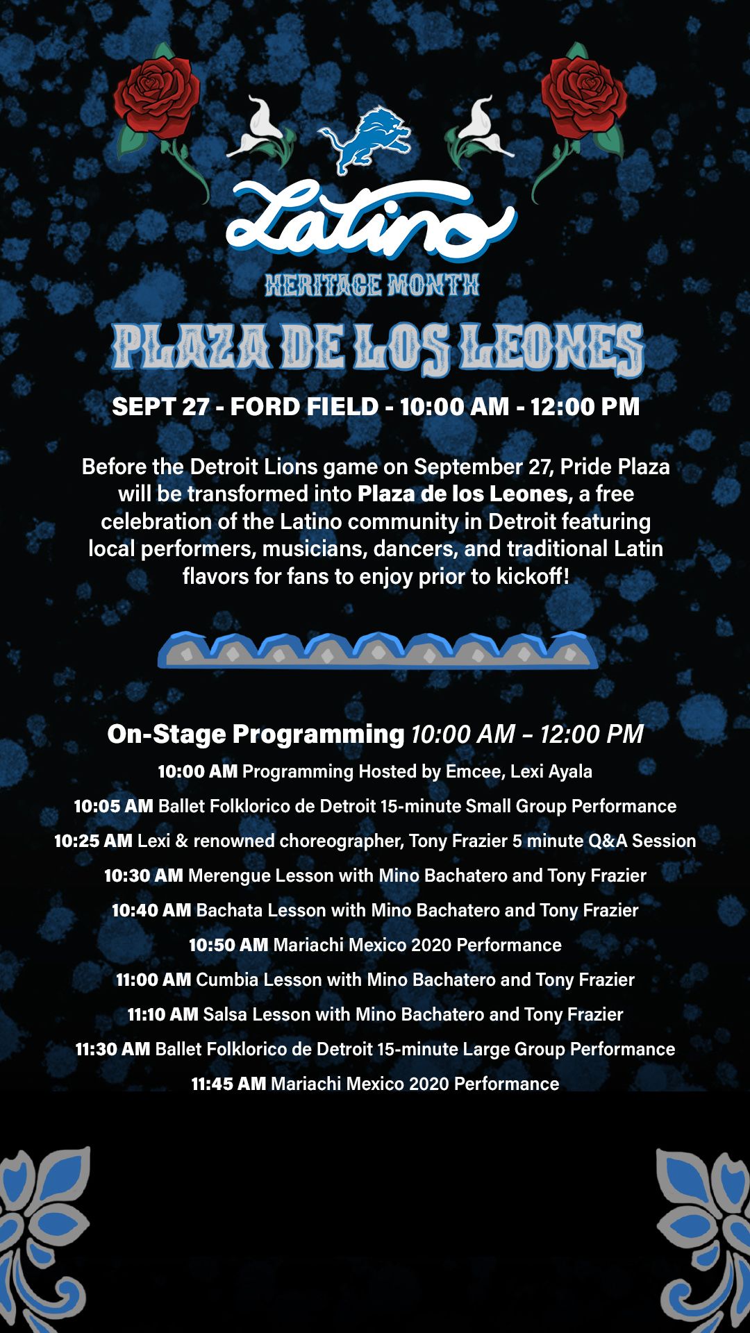 plaza-de-los-leones-schedule