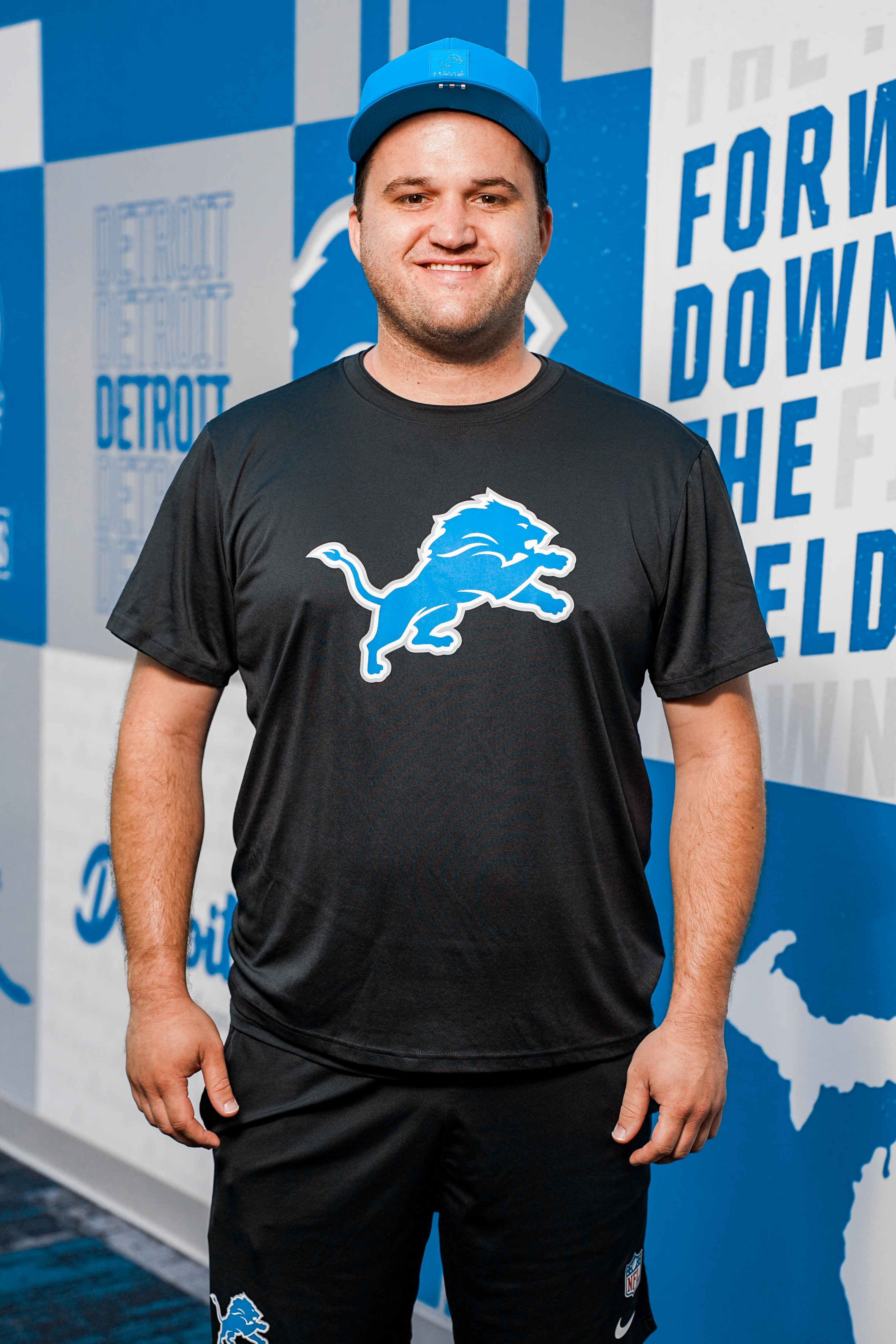 Headshot of Detroit Lions Drumline Nick K.