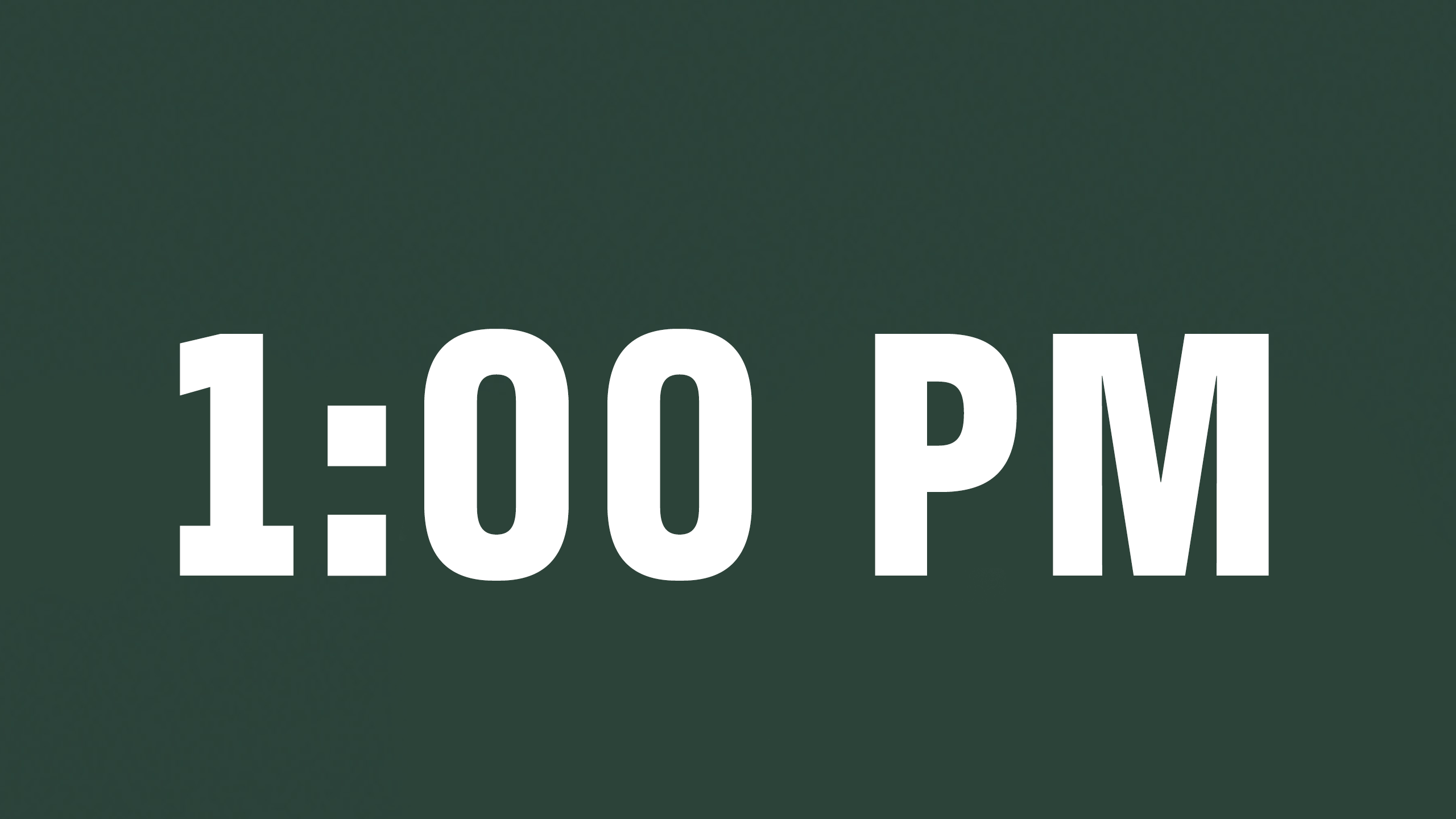 1pm