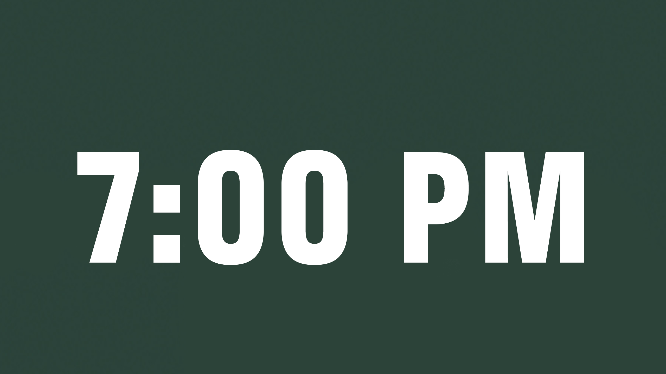 7pm
