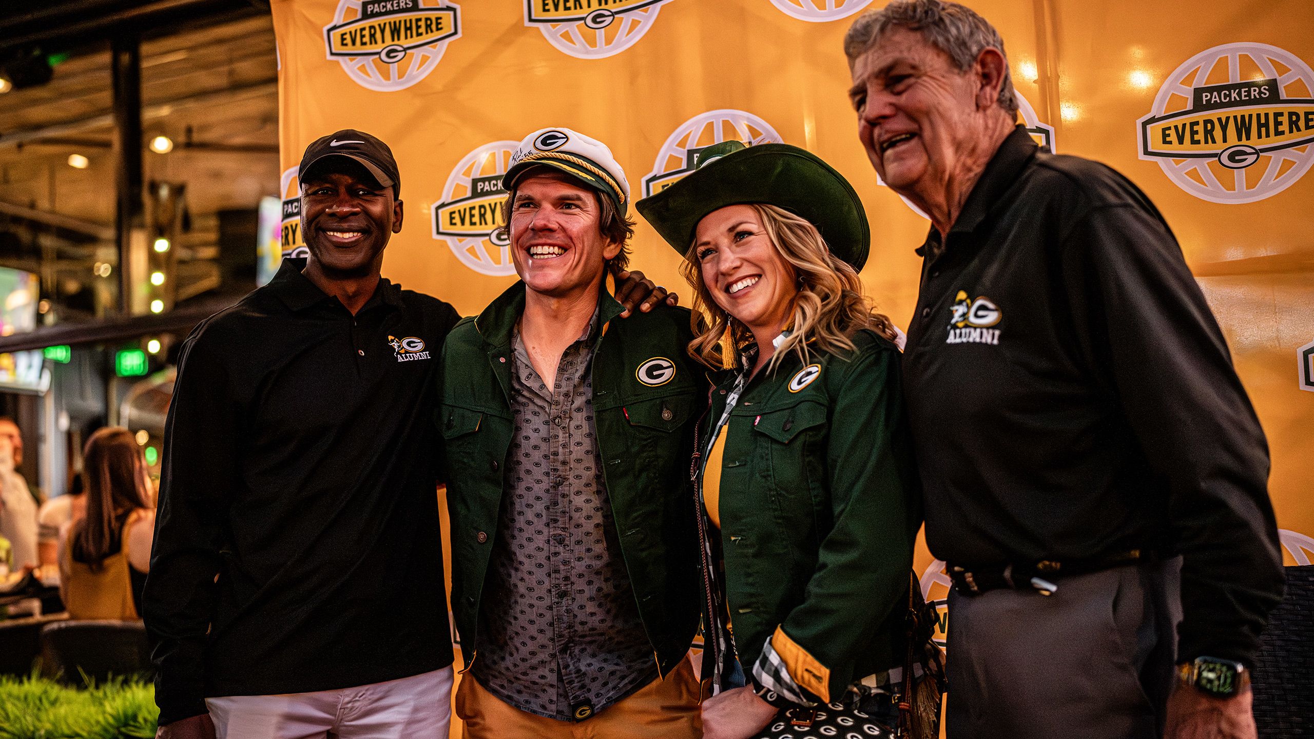 Packers Everywhere Pep Rally in Denver