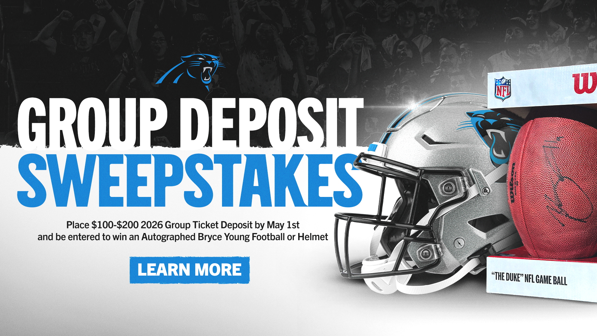 You and your crew ready to see the Panthers at home this season?