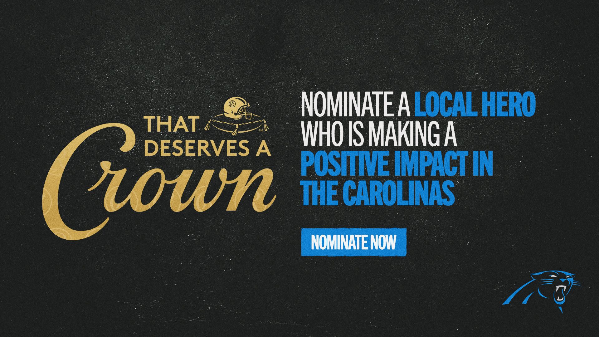 "That Deserves A Crown" presented by Crown Royal