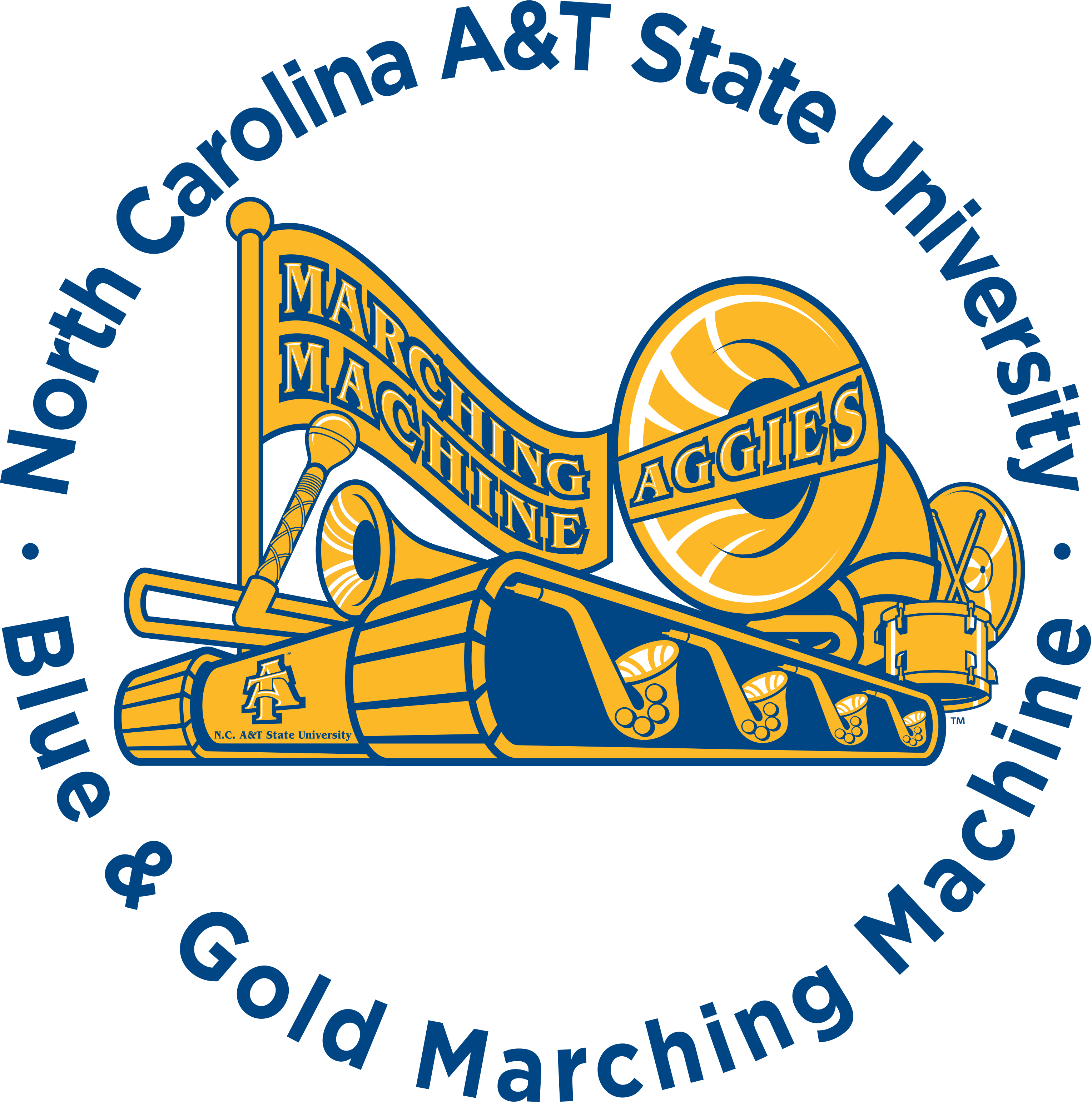 Halftime - The Blue & Gold Marching Machine (BGMM) of North Carolina A&T State University